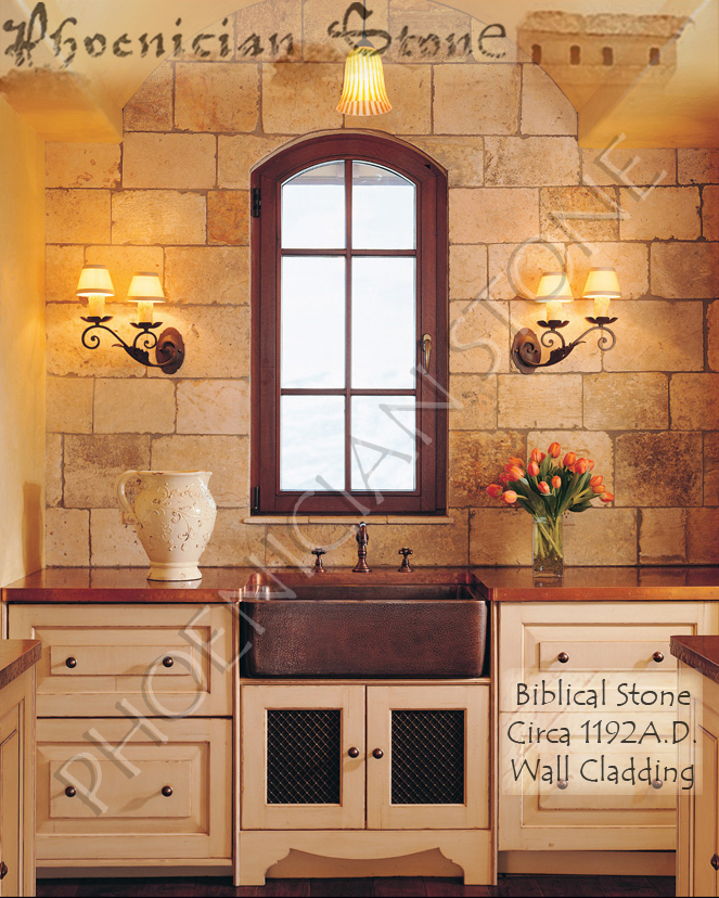 Biblical Stone&copy; Reclaimed Wall Cladding (1000 years old)