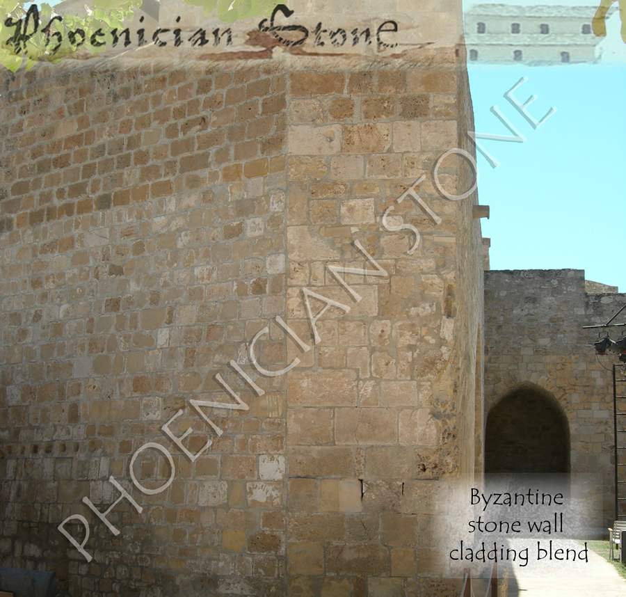 Byzantine Stone©, Roman Stone© and Tuscan Stone© Reclaimed Wall Cladding Blend