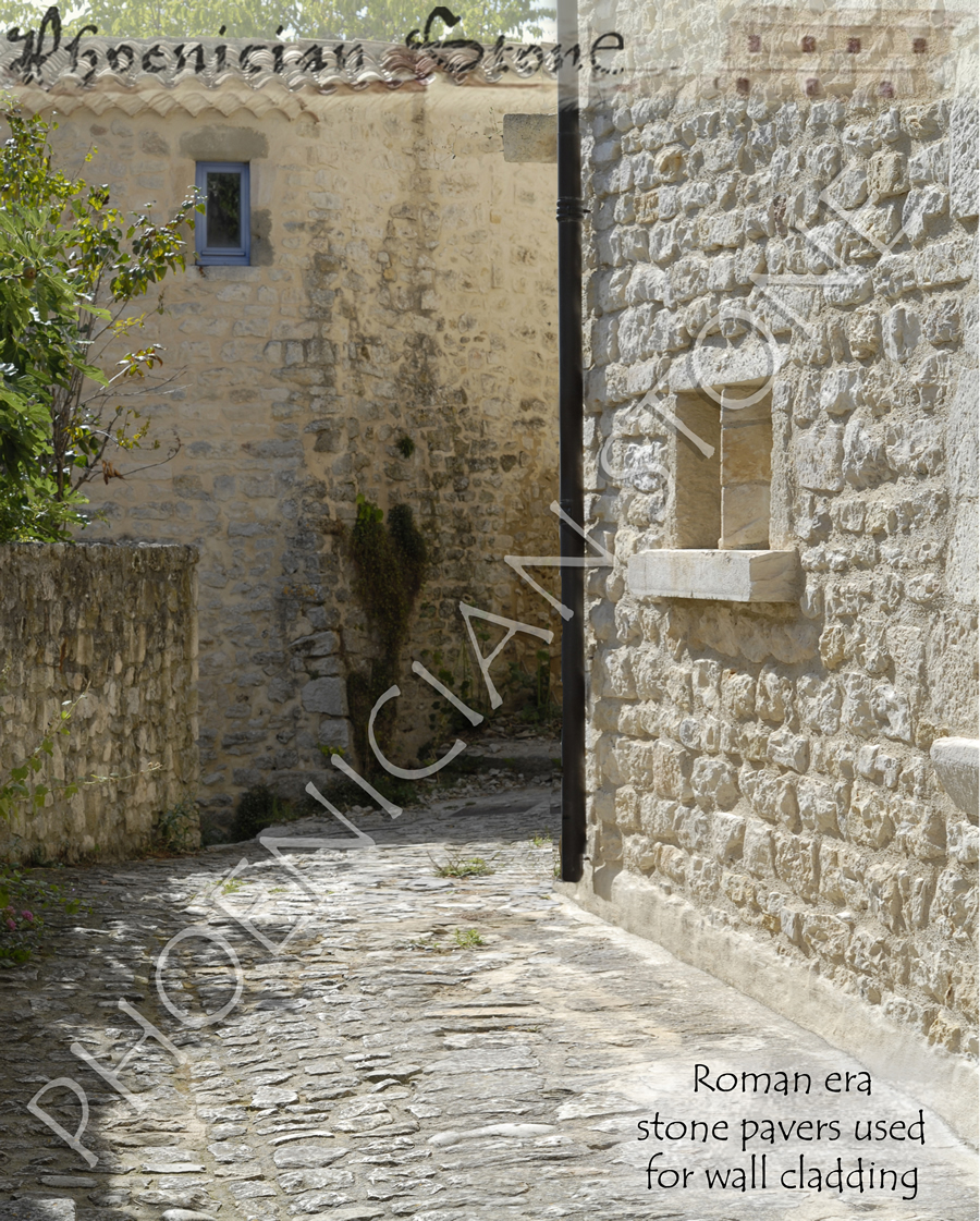 Roman Cobble Stone&copy; Reclaimed Wall Cladding (2000 years old)