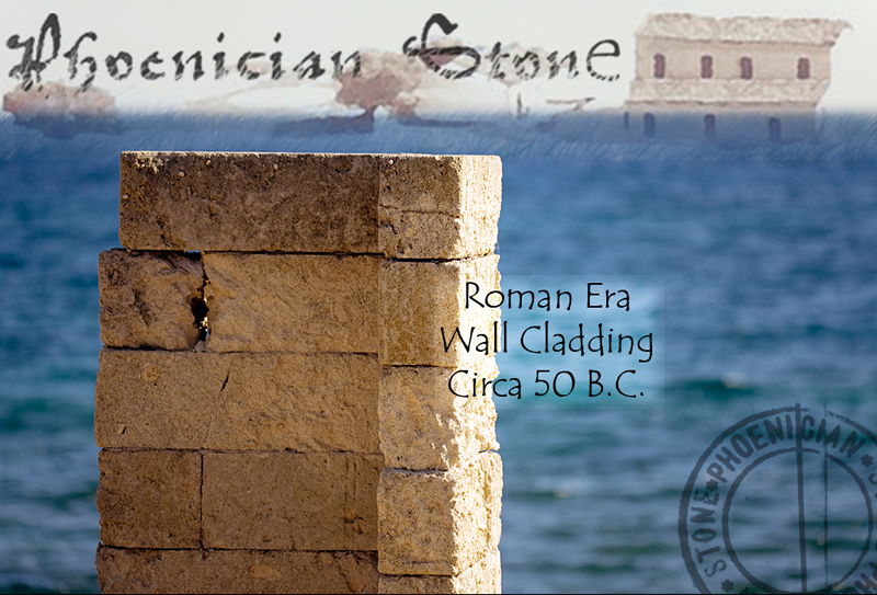 Roman Sea Stone&copy; Reclaimed Wall Cladding (2000 years old)
