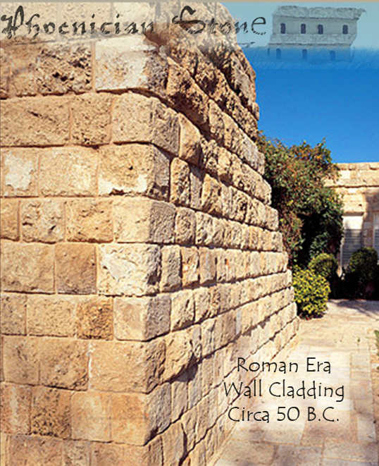 Roman Sea Stone&copy; Reclaimed Wall Cladding (2000 years old)