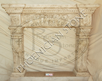 The 'Camina Bitrese' Fireplace Mantle