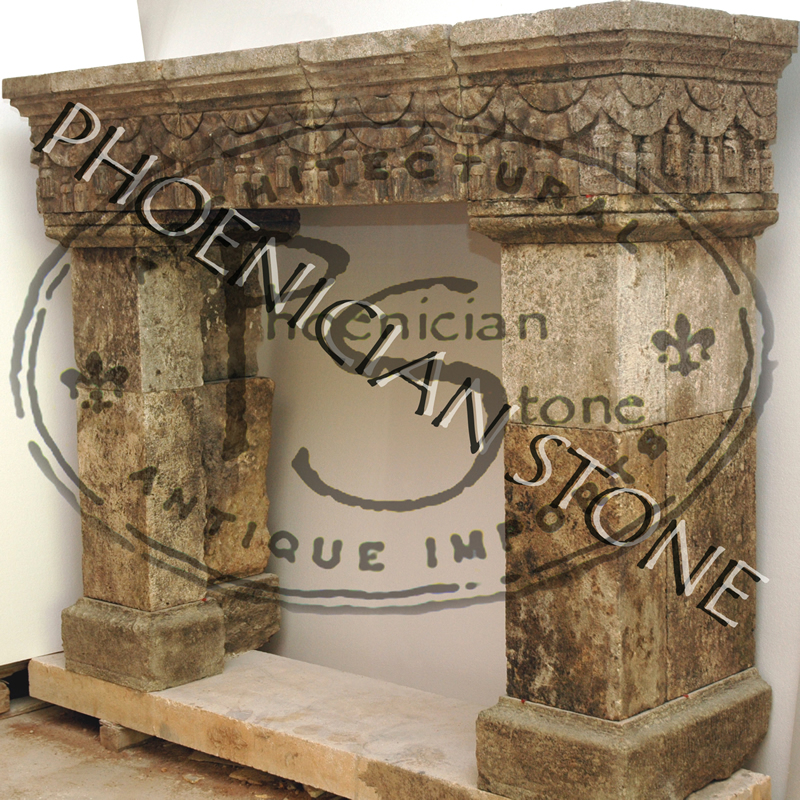 The Draped Fireplace