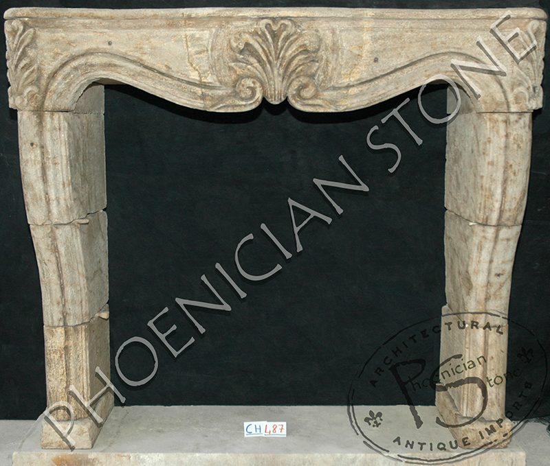 The Draped Fireplace